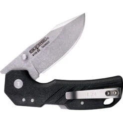Cold Steel FL25DPLC Engage Lockback Black -Knife Country Usa 173298