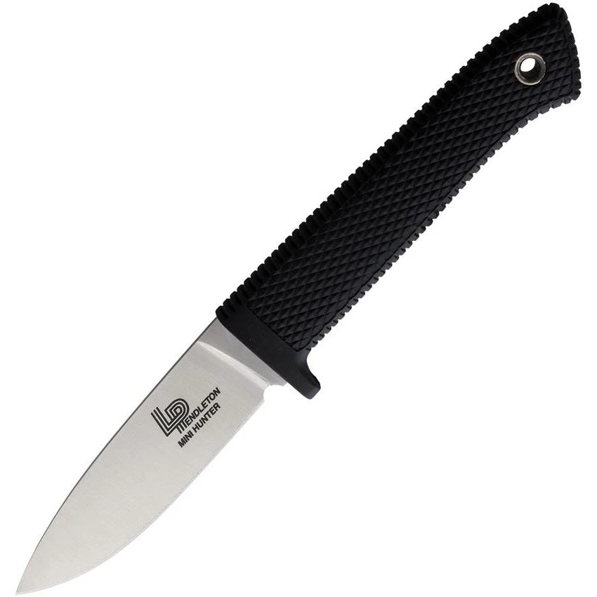 Cold Steel 36LPCM Pendleton Hunter Fixed Drop Point Blade Knife With Black Checkered Kray-Ex Handle 3 Cold Steel 36LPCM Pendleton Hunter Fixed Drop Point Blade Knife With Black Checkered Kray-Ex Handle