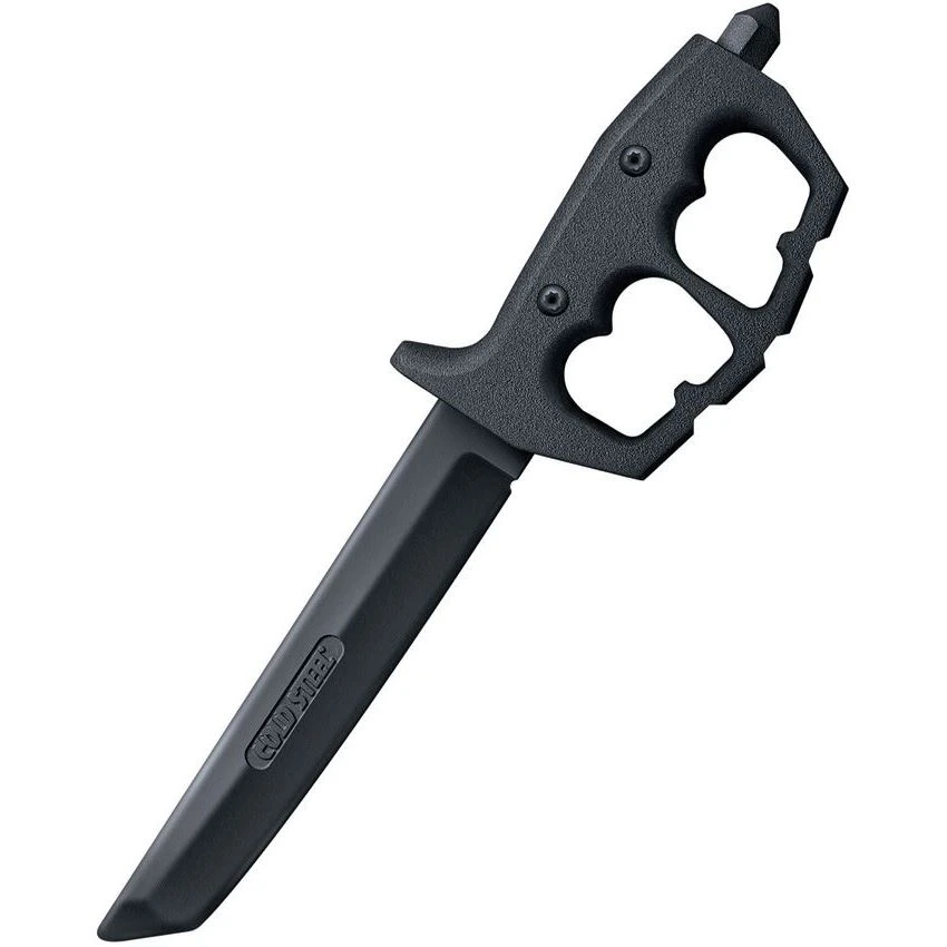 Cold Steel 92R80TZ Trench Rubber TrainerStandard Edge Stainless Tanto Point Blade & Rubberized Handles 2 Cold Steel 92R80TZ Trench Rubber TrainerStandard Edge Stainless Tanto Point Blade & Rubberized Handles