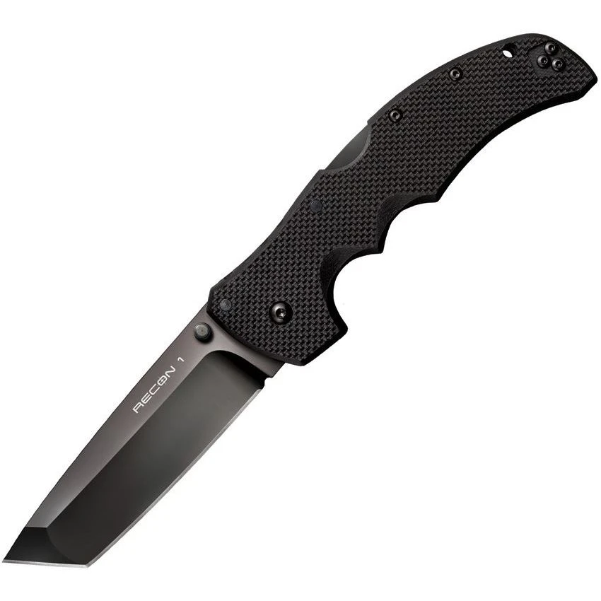 Cold Steel 27BT Recon 1 Lockback Tanto Knife With Black G10 Handle 3 Cold Steel 27BT Recon 1 Lockback Tanto Knife With Black G10 Handle