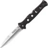 Cold Steel 10AA Counter Point XL AUS10A Stainless Blade Knife With Black Griv-Ex Handle 2 Cold Steel 10AA Counter Point XL AUS10A Stainless Blade Knife With Black Griv-Ex Handle -Knife Country Usa 222701 222705