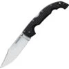 Cold Steel 29AXC Voyager XL Lockback Stonewash Finish Clip Point Blade Knife With Black Griv-Ex Handle