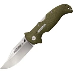 Cold Steel 21A Bush Ranger Lite Lockback Knife With Green Handle