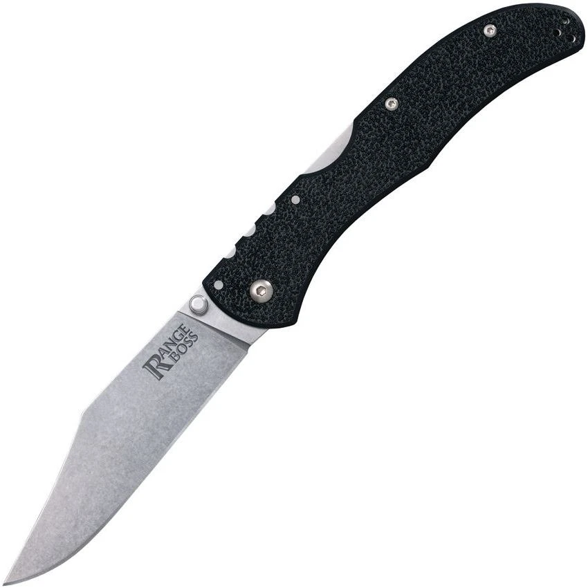 Cold Steel 20KR5 Range Boss Lockback Knife Black 3 Cold Steel 20KR5 Range Boss Lockback Knife Black