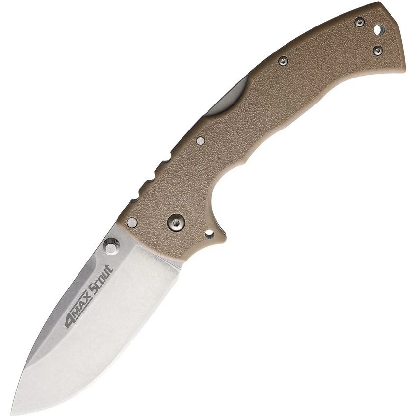 Cold Steel Knives 62RQDTSW 4-Max Scout Lockback DT 3 Cold Steel Knives 62RQDTSW 4-Max Scout Lockback DT