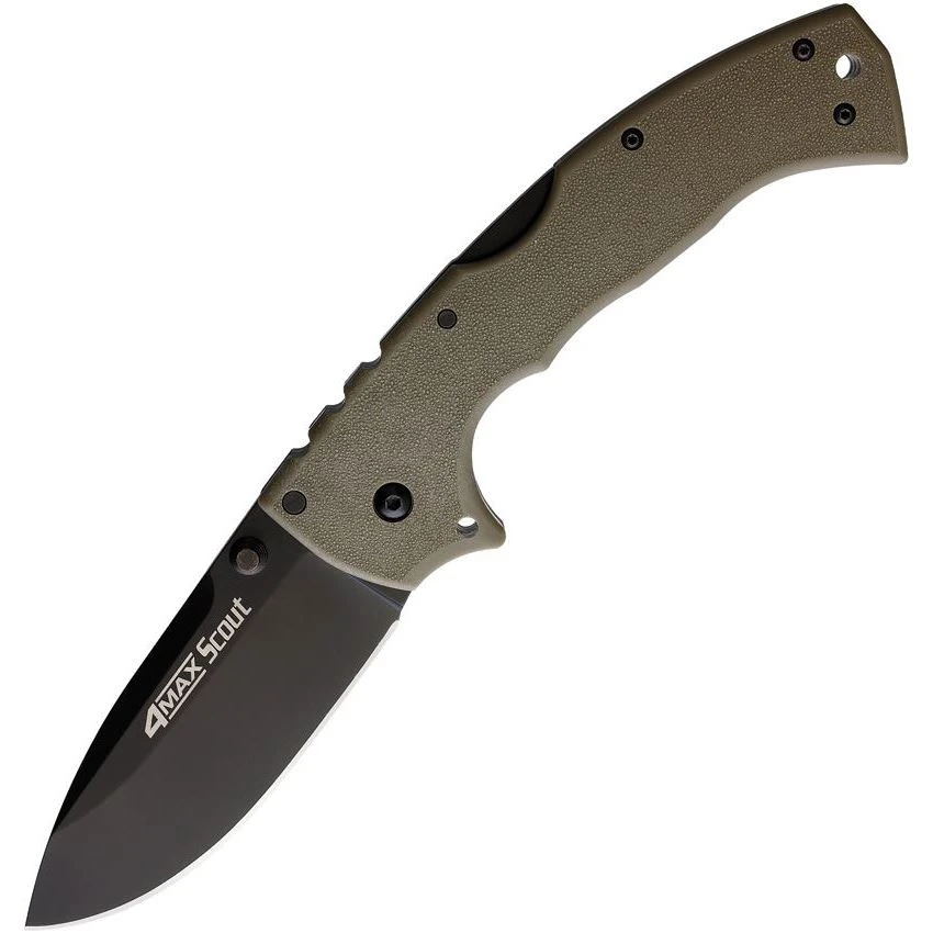 Cold Steel 62RQDEBK 4-Max Scout Lockback DE 3 Cold Steel 62RQDEBK 4-Max Scout Lockback DE