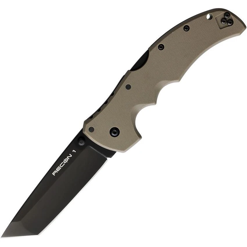 Cold Steel 27BTDEBK Recon 1 Lockback Tanto DE 3 Cold Steel 27BTDEBK Recon 1 Lockback Tanto DE