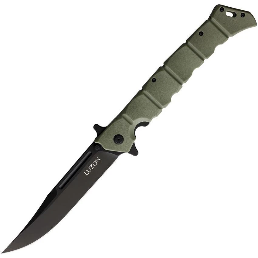 Cold Steel 20NQXODBK Large Luzon Linerlock OD 3 Cold Steel 20NQXODBK Large Luzon Linerlock OD